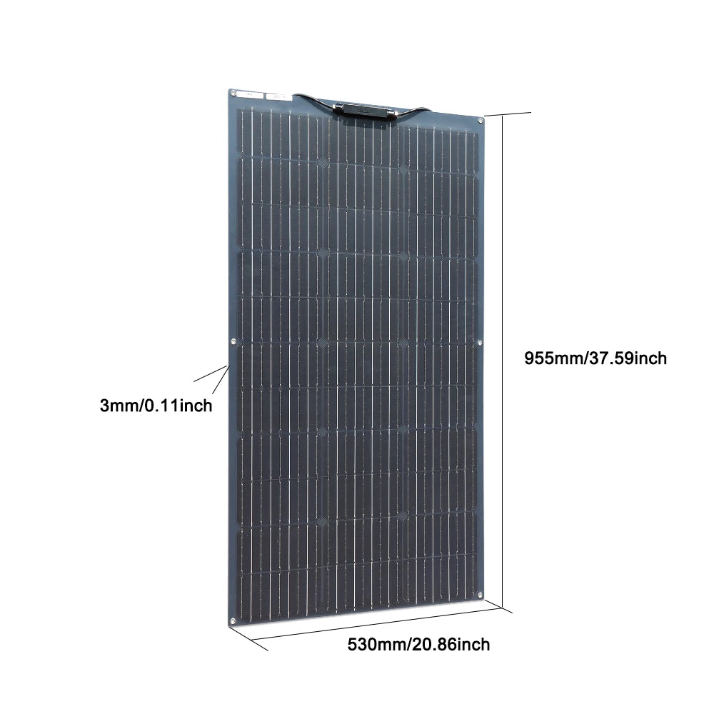 FlexiSun Monocrystalline Solar Panels, Light Weight & Efficient