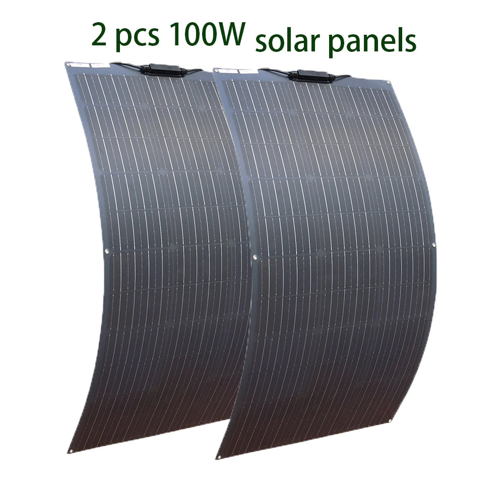 FlexiSun Monocrystalline Solar Panels, Light Weight & Efficient