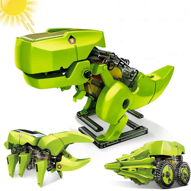 DinoTech Solar STEM Kit: Build & Learn!