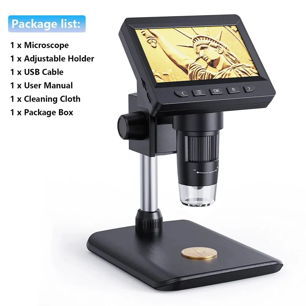 INSKAM 4.3” 1080P Portable Digital Microscope