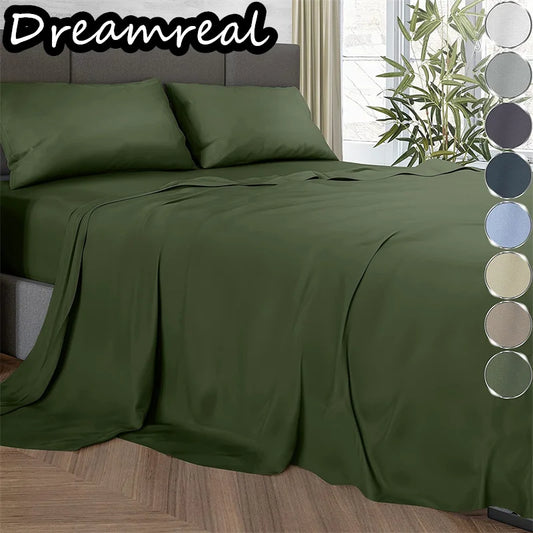 Dreamreal Organic Bamboo Bedding Set Bed Sheet